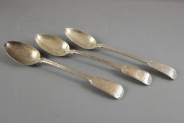 Three Georgian Basting Spoons