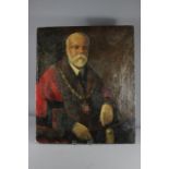 An Oil on Canvas Portrait of a Gentleman