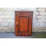 Antique Mahogany Corner Cupboard