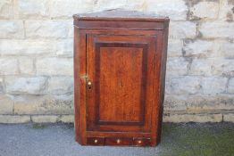 Antique Mahogany Corner Cupboard