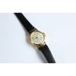 A Lady's 18ct Gold Avia Incabloc Wrist Watch