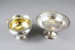 A Silver Bon Bon Dish