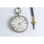 A William Watson Silver Open-face Pocket Watch