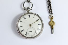 A William Watson Silver Open-face Pocket Watch