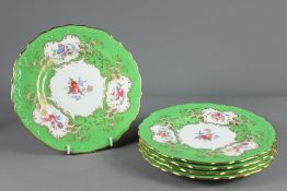 Five Copeland Spode Porcelain Cabinet Plates