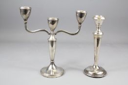 A Silver Candelabra