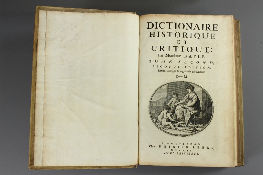 Pierre Bayle Dictionaire Historique et Critique - Image 9 of 9