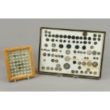Archaeological Finds - Framed Collection of Roman and English Coins