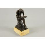 Bronze Sculpture 'Boy with Thorn'