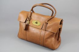 A Mulberry Tan Leather Lady's Handbag