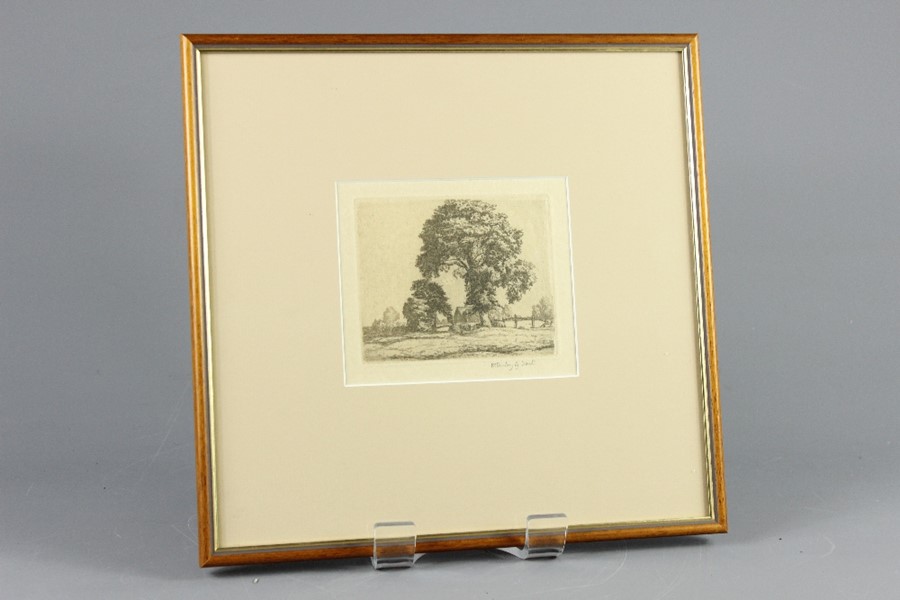 Robert Stanley Gorrell Dent Etching - Image 2 of 2