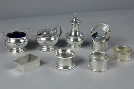 A Silver Cruet