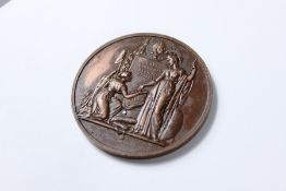 A Bronze Medal Commemorating the Reform in 1832