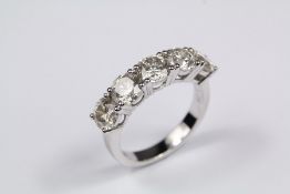 An 18ct White Gold Diamond Ring