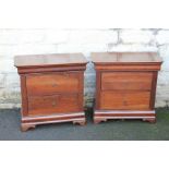 Two Canadian Bedside Cabinets