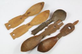 A Quantity of Samal Boni Carved Spoons