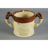 19th Century Staffordshire 'Harvest' Mugs