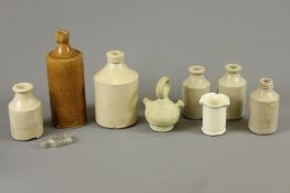 A Quantity of Stoneware Mineral, Ginger Beer and Other Bottles
