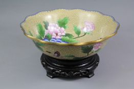 A Chinese Cloisonne Bowl