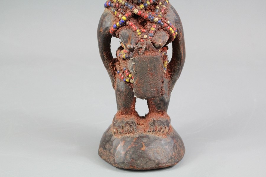 African Yoruba Ibejji Figure - Image 5 of 7