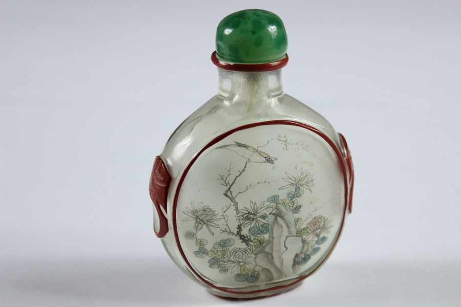 An Antique Chinese Glass Snuff Bottle - Image 2 of 3