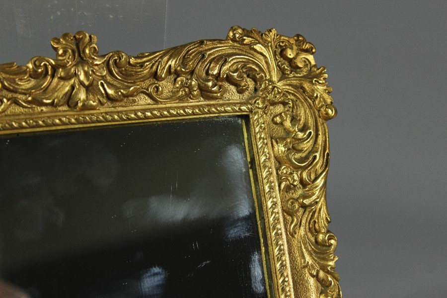 Antique Continental Ormolu Mirror - Image 2 of 3