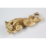 An Antique Ivory Carving