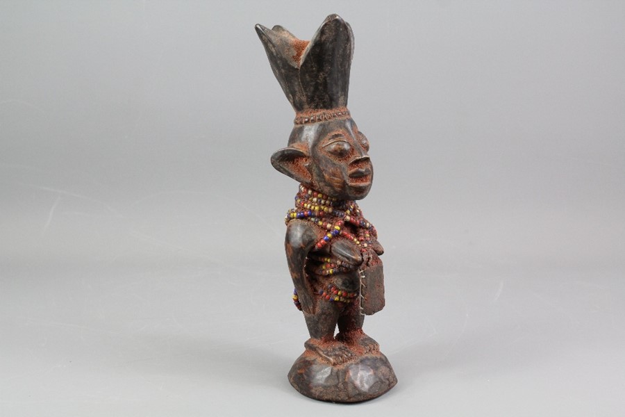 African Yoruba Ibejji Figure