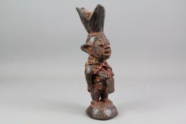 African Yoruba Ibejji Figure