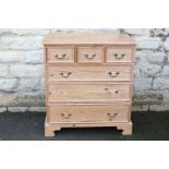 A Pine Chest of Drawers