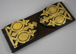 Coromandel and Brass Book Slide