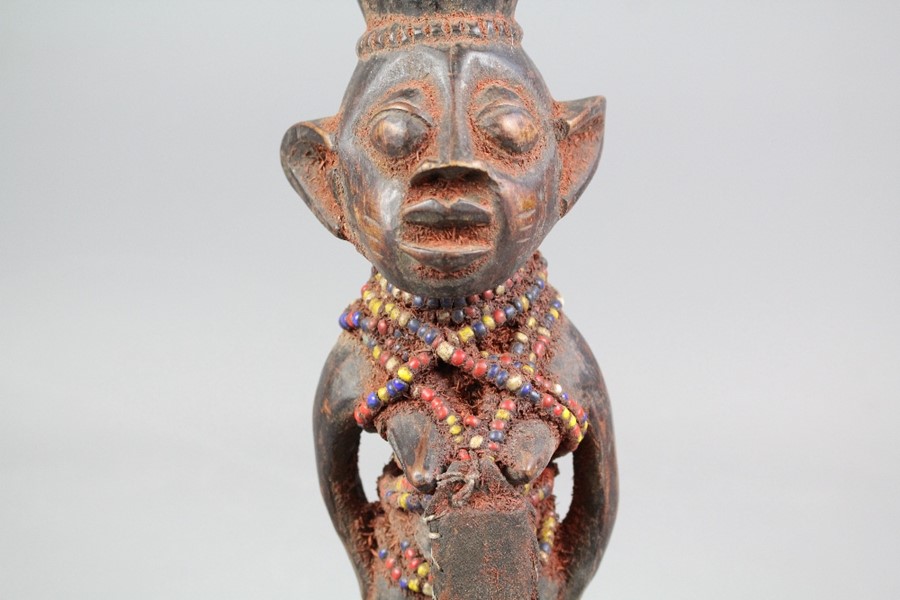 African Yoruba Ibejji Figure - Image 4 of 7