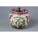 Grays Pottery Lustreware Tobacco Barrel