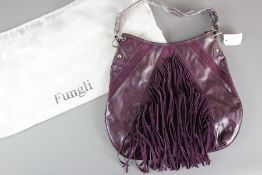 A Fungi Leather Handbag