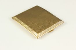 A 9ct Gold Cigarette Case