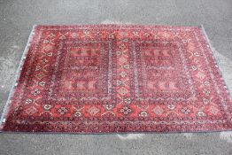 A Vintage Wool Turkish Carpet