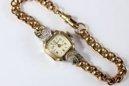 A Lady's Le Courier Cocktail Watch