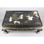 Japanese Lacquer Shibayama Low Table