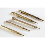 A 9ct Gold Propelling Pencil