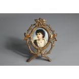 A Porcelain Portrait Miniature