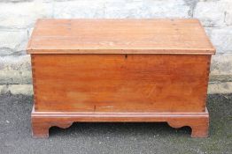 A Pine Blanket Box