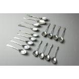 A Quantity of Silver Tea and Coffee Spoons