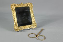 Antique Continental Ormolu Mirror