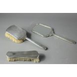 A Silver Three Piece Vanity Set