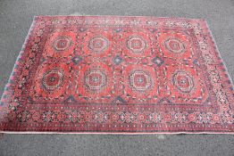 A Vintage Wool Turkish Carpet