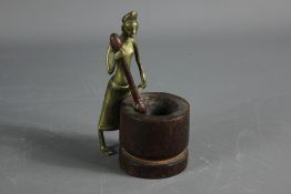 An Ashanti Bronze Figurine