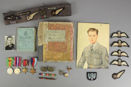 WWII RAF Ephemera to Flight Sergeant Arthur Alfred Aris 1397340