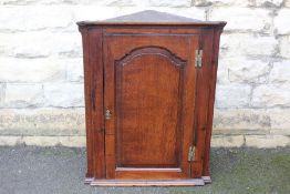 Antique Mahogany Corner Cupboard