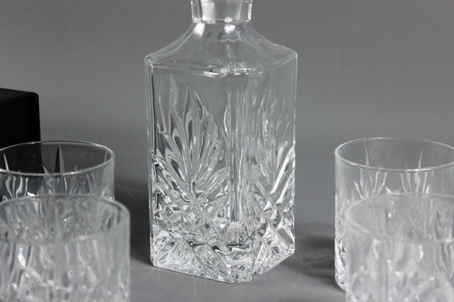 An Argyle Fine Cut Crystal Whisky Decanter Set - Image 11 of 11