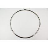 A 14ct White Gold Collar Necklace